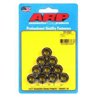 ARP 3/8-24, 1/2 socket, .645 flange OD, 12pt nut kit - 300-8392