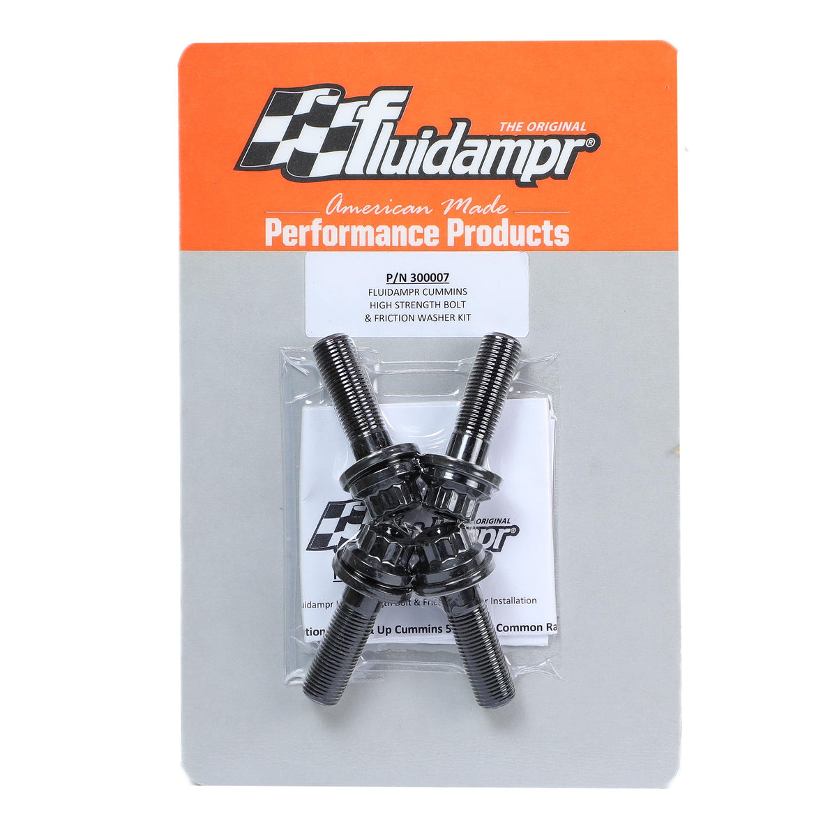 Fluidampr Harmonic Balancer - Fluidampr - Installation Kit - 2003-2018 6.7L / 5.9L Cummins - 300007