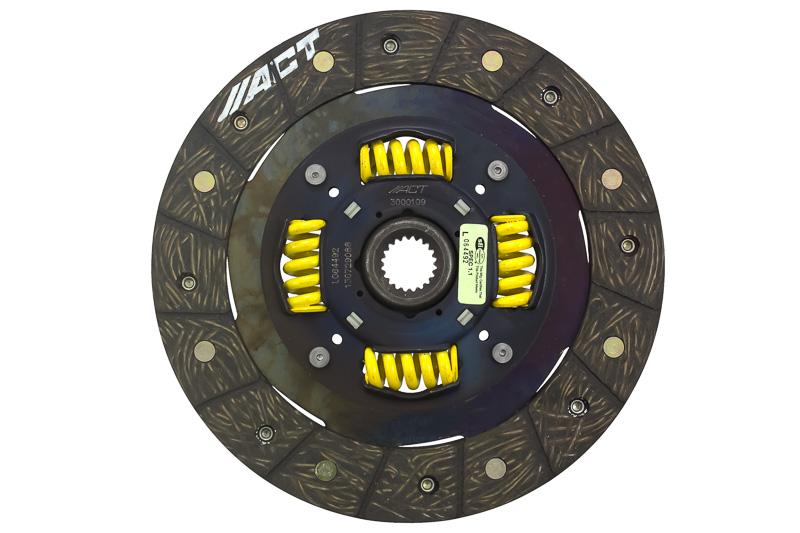 ACT Clutches Perf Street Sprung Disc (1988-2005 Civic,1993-1997 Civic del Sol,1988-1991 CRX,1997-2005 EL) - 3000109