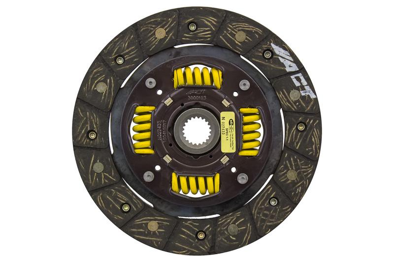 ACT Clutches Perf Street Sprung Disc (1989-1989 CRX,1996-1997 Civic del Sol,1989-1989 Civic) - 3000123