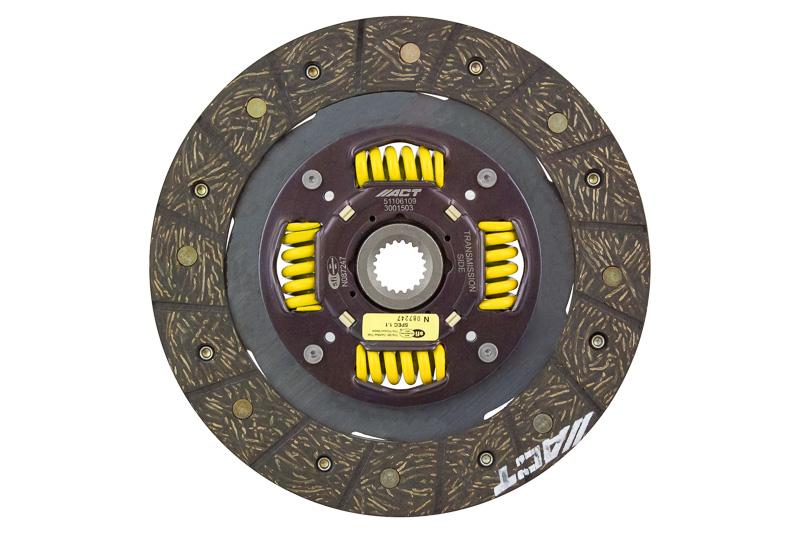 ACT Clutches Perf Street Sprung Disc (1997-2008 Tiburon,1996-2006 Elantra) - 3001503