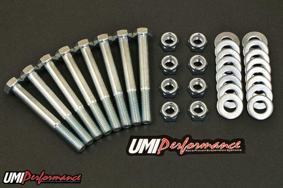 UMI Performance Complete Rear Control Arm Bolt Upgrade Kit (1978-1988 Regal, El Camino, Malibu, Monte Carlo, Caballero, Cutlass, Bonneville, Grand Prix) - 3002