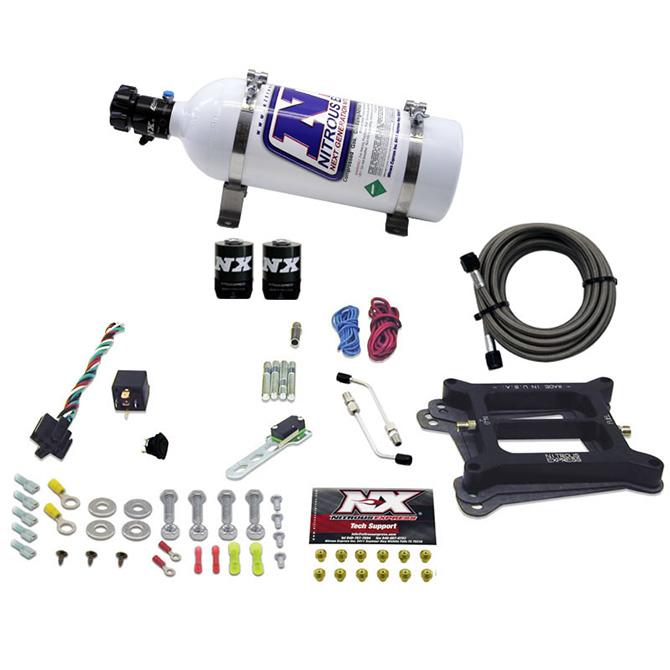 Nitrous Express 4150 4-Bbl/Alcohol (50-100-150-200-250-300Hp) With 5Lb Bottle - 30045-05