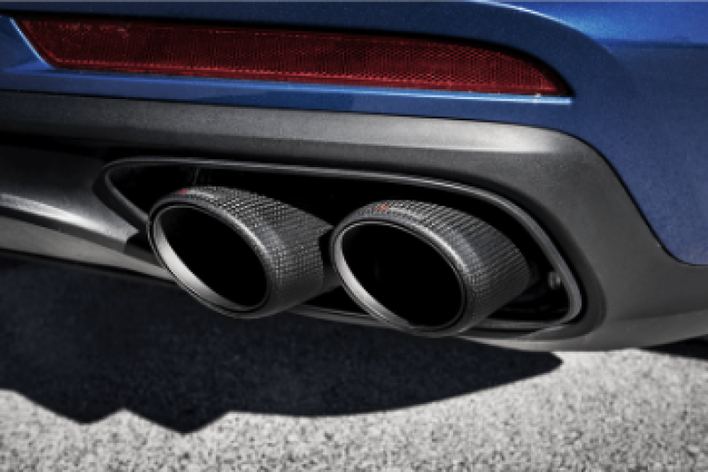 Akrapovic 2017-2020 Porsche Tail pipe set (Carbon). (2017-2020 Panamera) - TP-CT/48