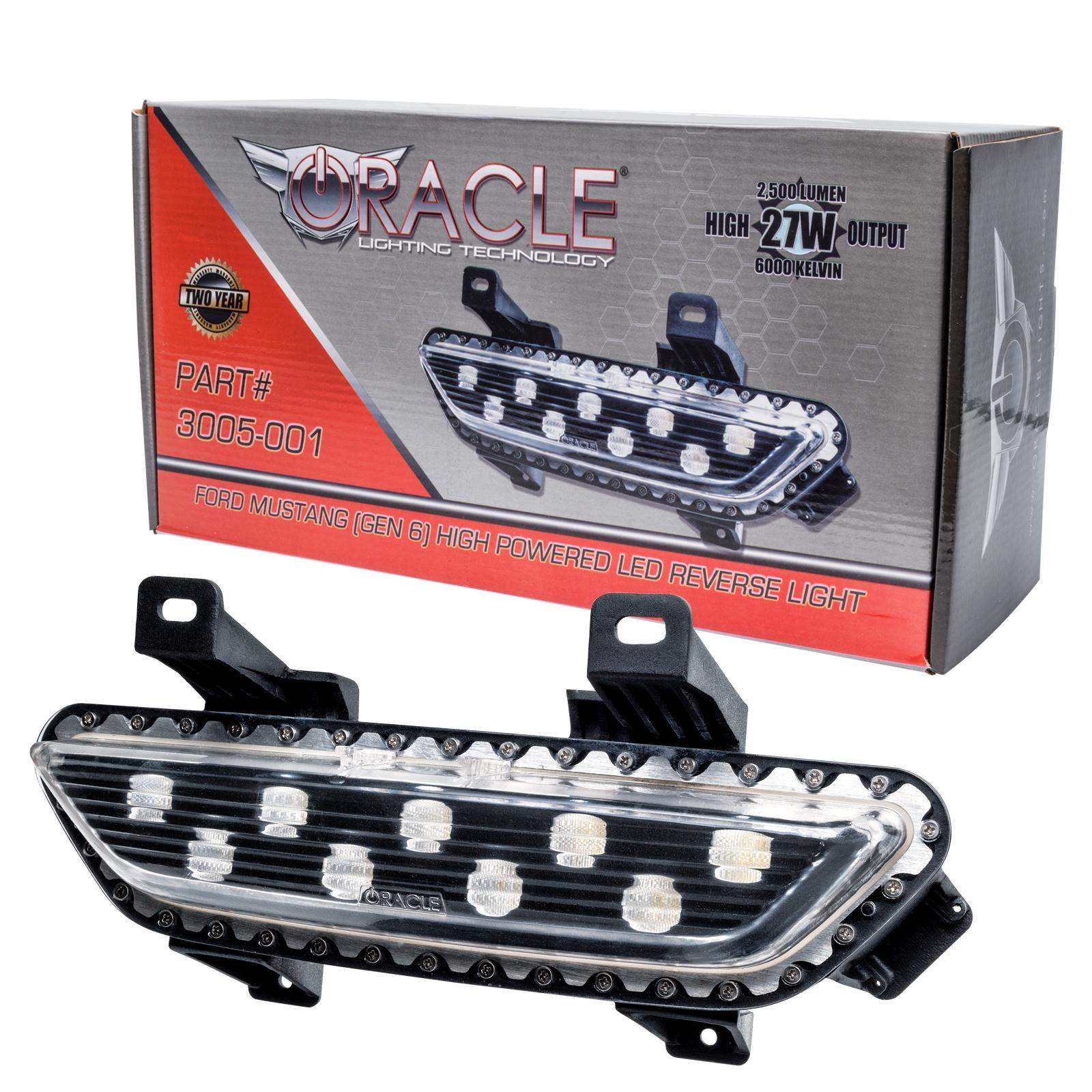 Oracle Lighting High Output Led Reverse Light, Clear (2015-2020 Mustang) - 3005-001