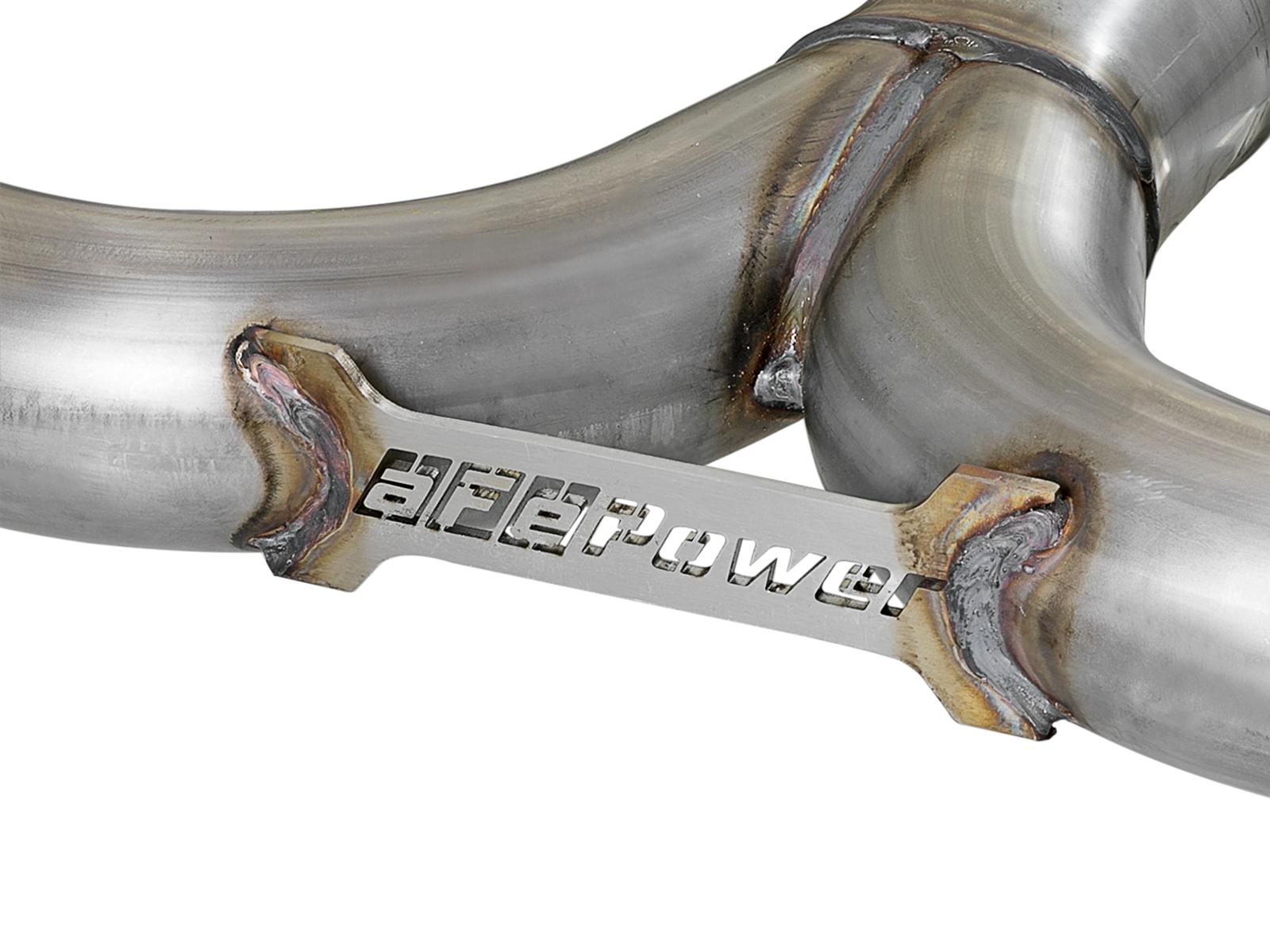 AFE Cat-Back Exhaust System (2018-2019 Hyundai Elantra L4-1.6L (t)) - 49-37003-1B
