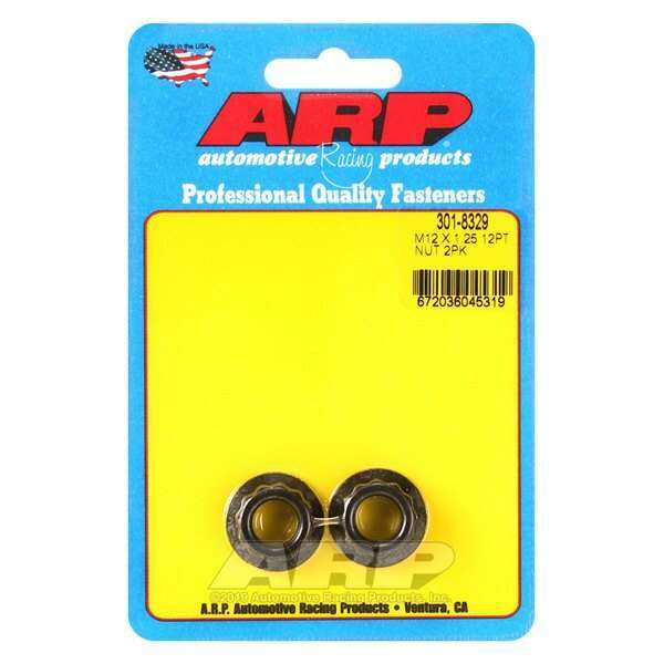 ARP M12 X 1.25 12pt nut kit - 301-8329
