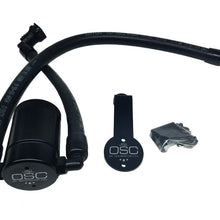 J&L 3011D-B 2011-2017 Mustang 5.0L / 5.2L Driver Side Billet 3.0 Oil Separator (Black Anodized)