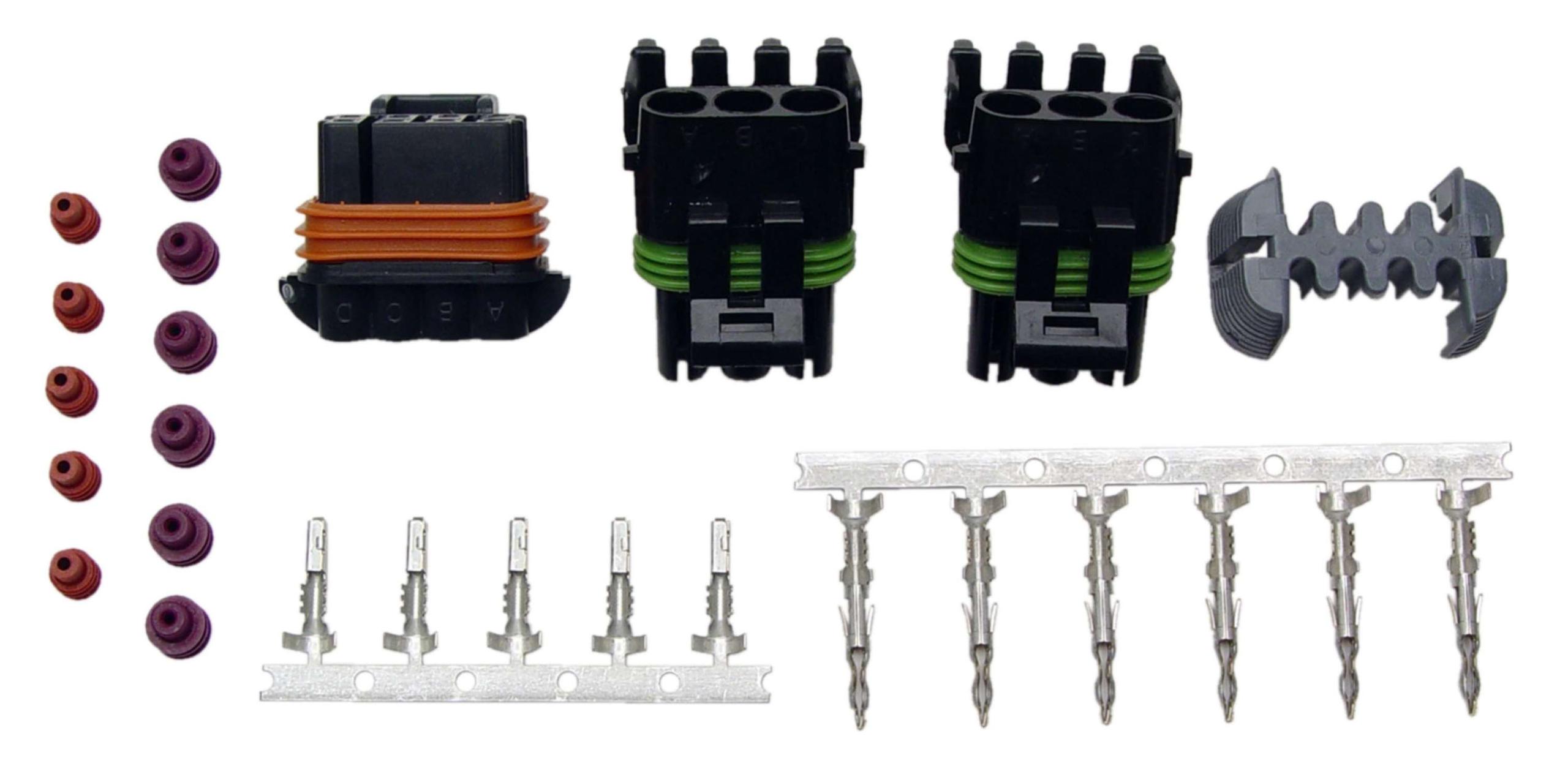 FAST Hall Effect Adapter Connectors For Hall Effect/ 3 Wire Ignition Devices - 301301K