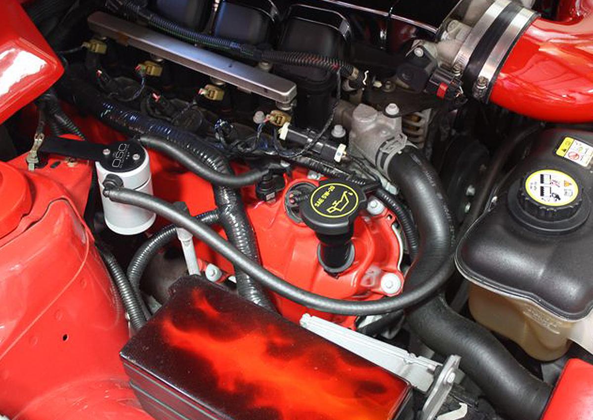 J&L Oil Separators Oil Separator 3.0 Passenger Side (2005-2010 Mustang) - 3013P-C
