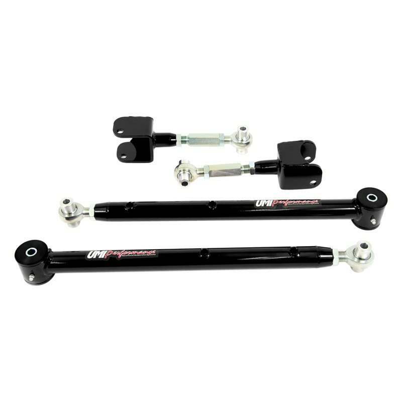 UMI Performance 1978-1988 GM G-Body Adjustable Upper & Lower Control Arm Kit - 301417-B