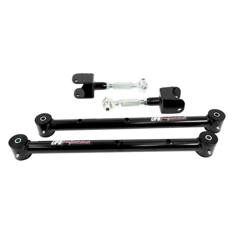 UMI Performance 1978-1988 GM G-Body Lower Control Arm & Adjustable Upper Control Arm Kit - 301517-B