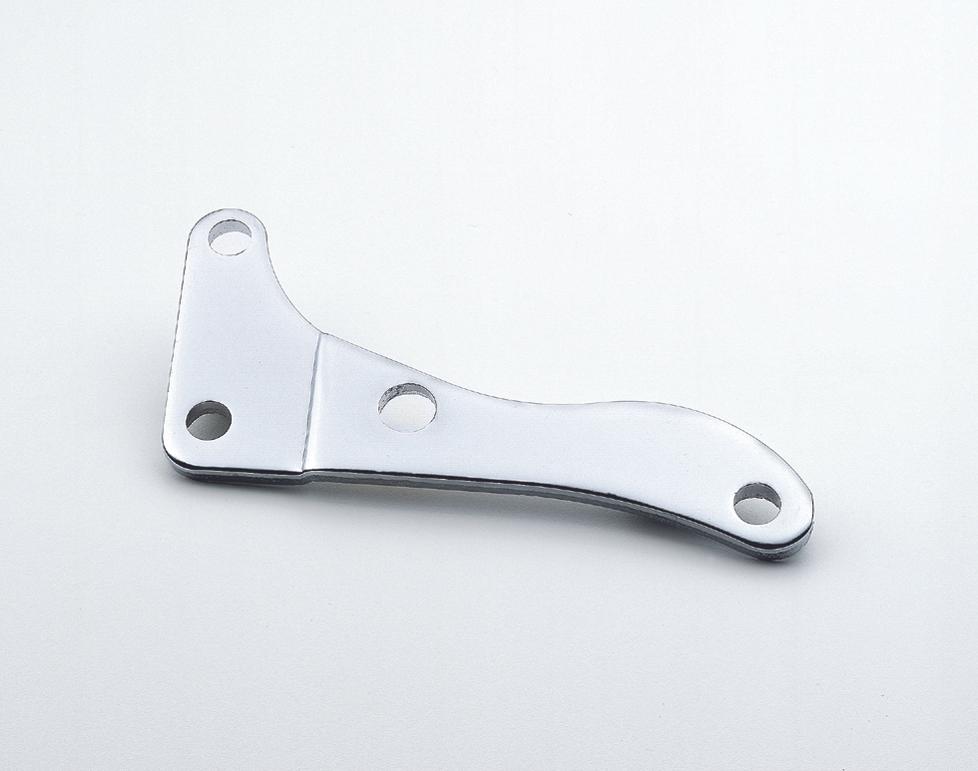 Mr. Gasket Alternator Bracket - Lower - Chrome.  - 4954