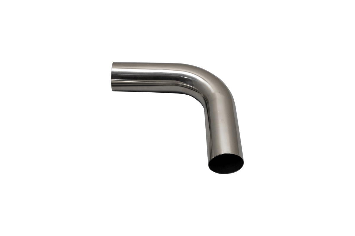 XForce Mandrel Bend 304SS Polished 2" 90 degree 1.5D 6" Leg - MS200-90