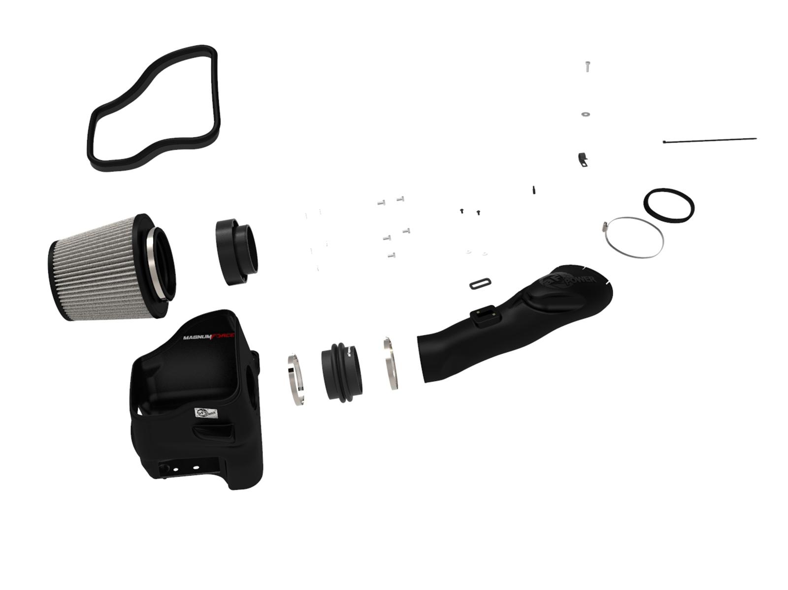 AFE Magnum FORCE Stage-2 Cold Air Intake System w/ Pro DRY S Media (2011-2016 F-250 Super Duty, F-350 Super Duty, F-450 Super Duty, F-550 Super Duty) - 51-11872-1