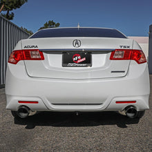 AFE Takeda 2-1/2 IN to 2-1/4 IN 304 Stainless Steel Cat-Back Exhaust System Black Acura TSX 09-14 L4-2.4L - 49-36629-B