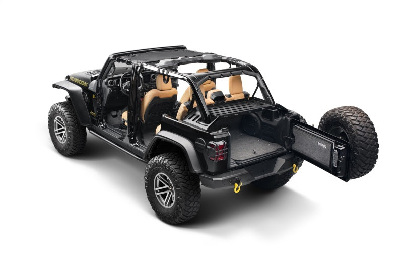 Rugged Ridge Interior Storage Rack;Black;Jeep - 13551.41