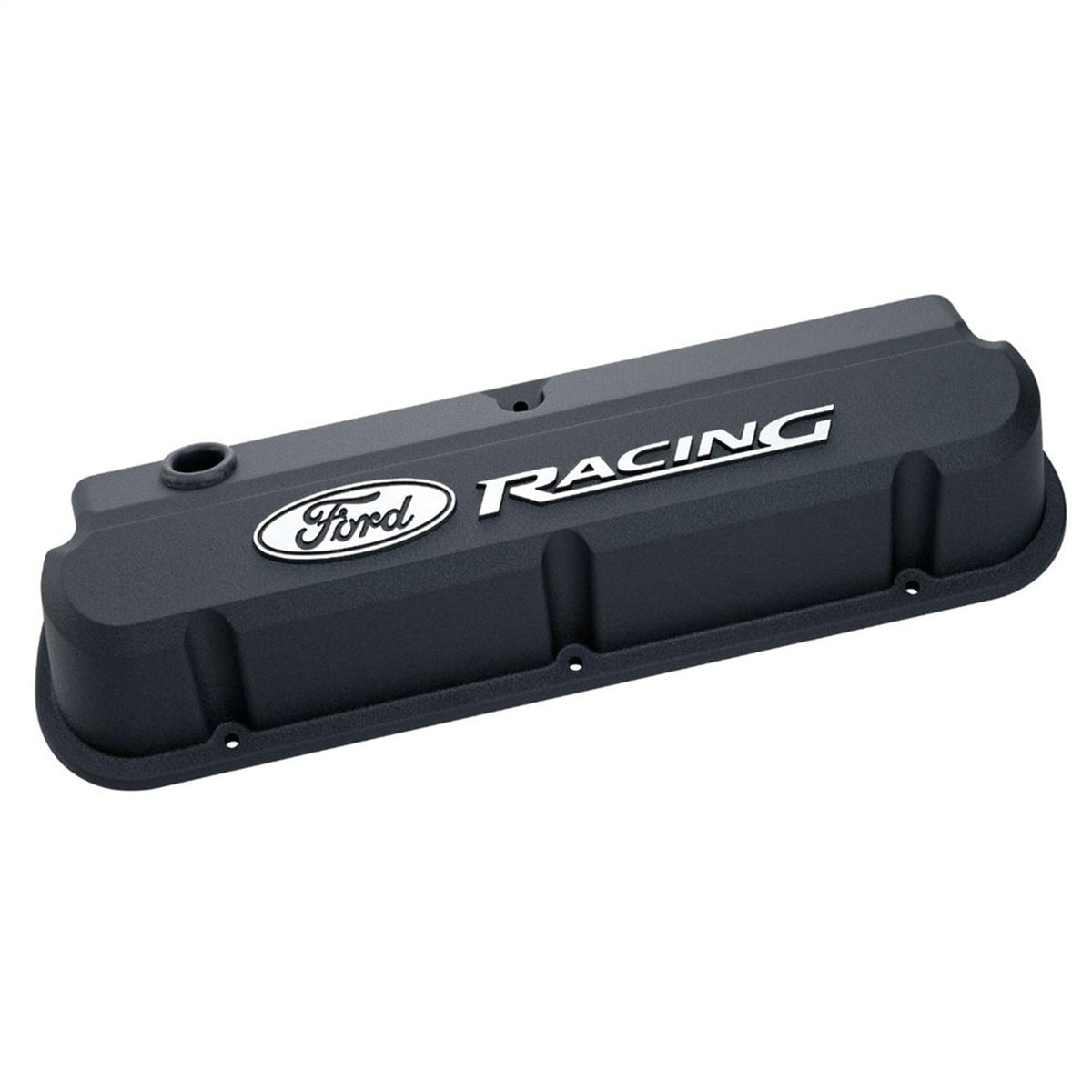 Ford Performance "Ford Racing" 289-351 Slant Edge Valve Cover - Black - 302-135