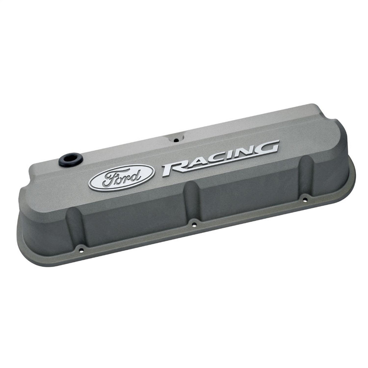 Ford Performance "Ford Racing" 289-351 Slant Edge Valve Cover - Gray - 302-137