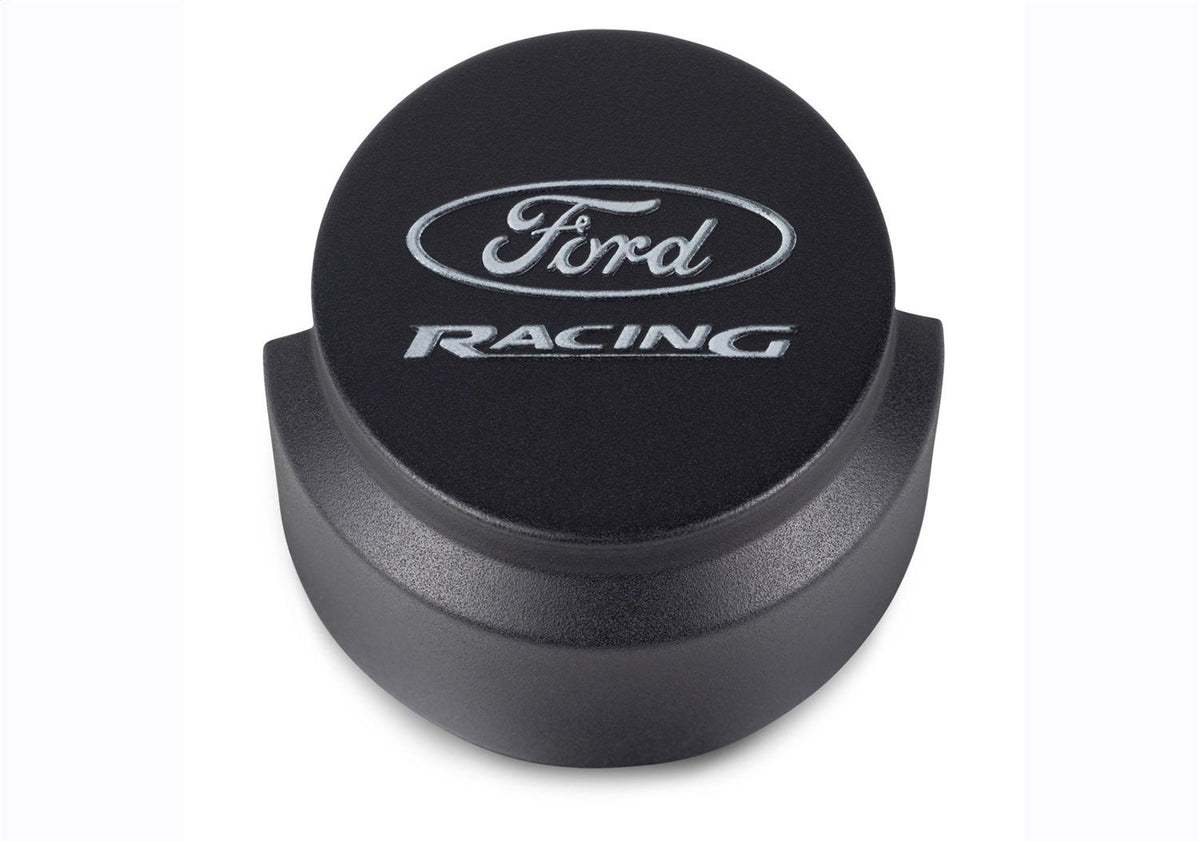 Ford Performance "Ford Racing" Logo Black Breather - Shielded - 302-233
