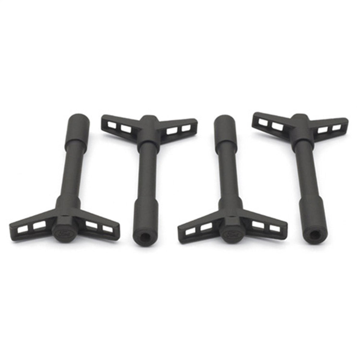 Ford Performance Valve Cover Hold Down Wing Nuts - Black Crinkle - 302-326