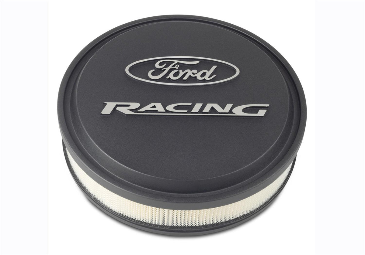Ford Performance "Ford Racing" Slant Edge Air Cleaner - Black - 302-380