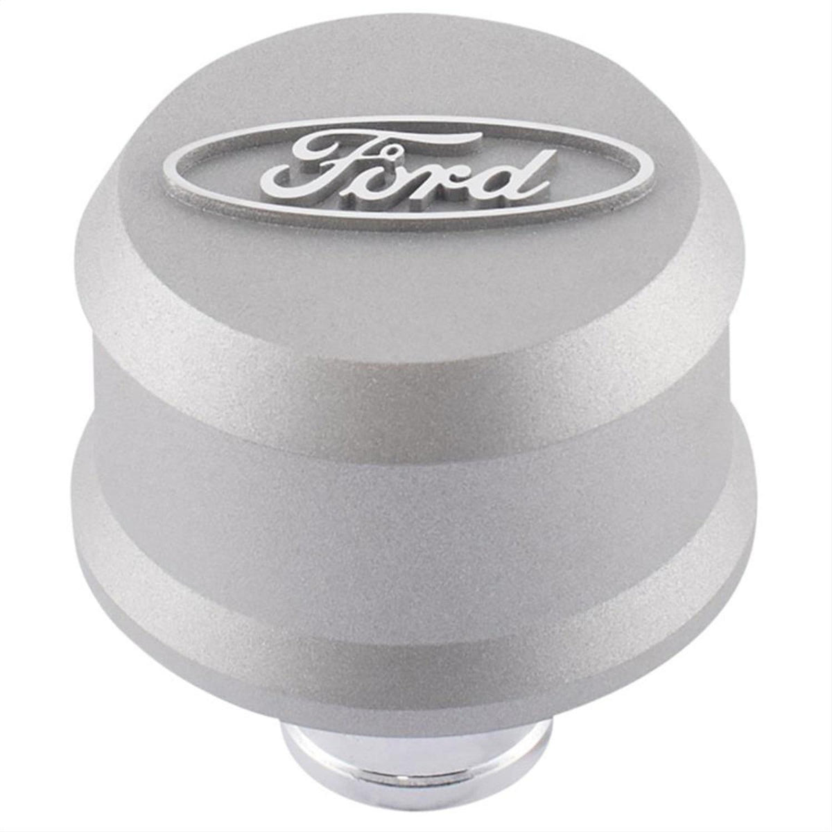 Ford Performance "Ford" Slant Edge Breather - Gray - 302-437