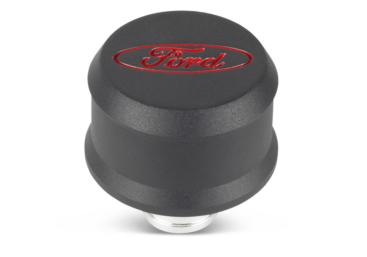 Ford Performance "Ford" Slant Edge Breather - Black / Red - 302-440