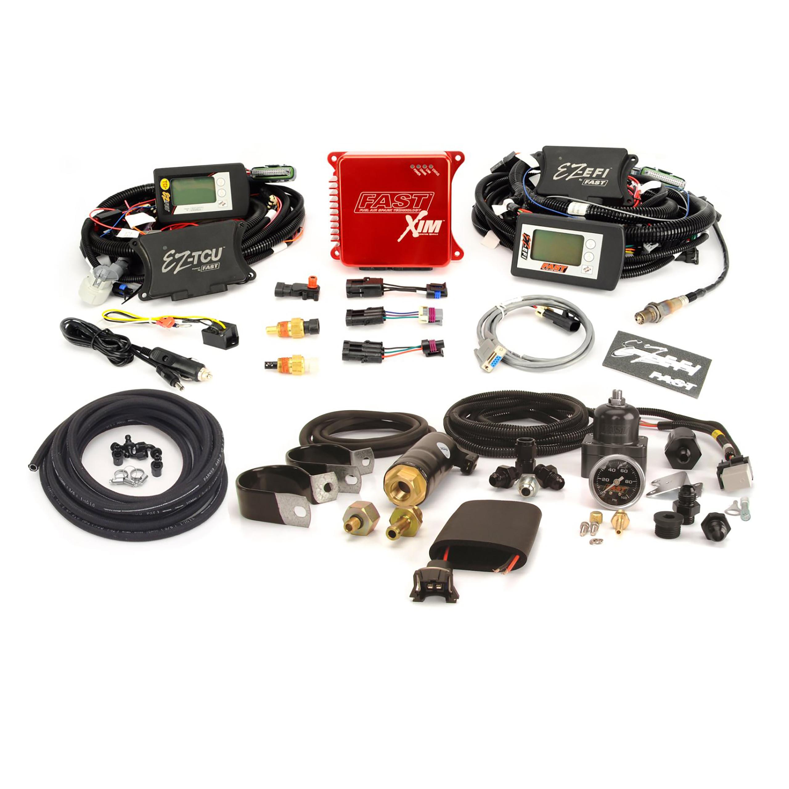 FAST Ez-Efi Fuel + Xim + Tcu + Inline Pump Kit For Ls - 302002L-TCU