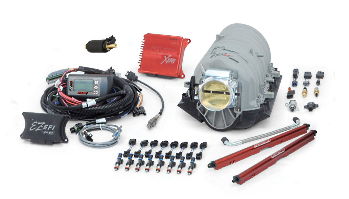 FAST Ez-Efi Fuel + Xim + Lsxrt Manifold + Big Mouth Throttle Body + Inline Pump Kit - 302003L