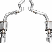 AWE SwitchPath Exhaust - Chrome Silver Tips (2021-2023 Mustang Mach 1) - 3025-42551
