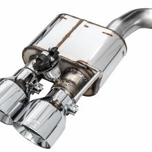 AWE SwitchPath Exhaust - Chrome Silver Tips (2021-2023 Mustang Mach 1) - 3025-42551