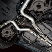 AWE SwitchPath Exhaust - Chrome Silver Tips (2021-2023 Mustang Mach 1) - 3025-42551
