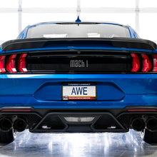 AWE SwitchPath Exhaust - Diamond Black Tips (2021-2023 Mustang Mach 1) - 3025-43551