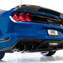 AWE SwitchPath Exhaust - Diamond Black Tips (2021-2023 Mustang Mach 1) - 3025-43551