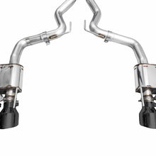AWE SwitchPath Exhaust - Diamond Black Tips (2021-2023 Mustang Mach 1) - 3025-43551