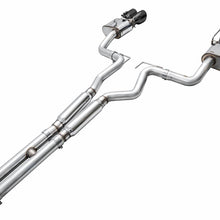 AWE SwitchPath Exhaust - Diamond Black Tips (2021-2023 Mustang Mach 1) - 3025-43551