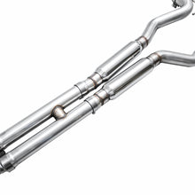 AWE SwitchPath Exhaust - Diamond Black Tips (2021-2023 Mustang Mach 1) - 3025-43551