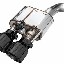 AWE SwitchPath Exhaust - Diamond Black Tips (2021-2023 Mustang Mach 1) - 3025-43551