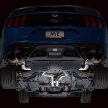 AWE SwitchPath Exhaust - Diamond Black Tips (2021-2023 Mustang Mach 1) - 3025-43551