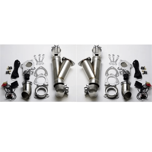 Granatelli Electronic Exhaust Cutout Systems - Stainless Steel - Slip Fit - 302530K