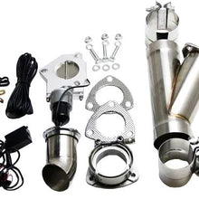 Granatelli Electronic Exhaust Cutout Systems - Stainless Steel - Slip Fit - 302535