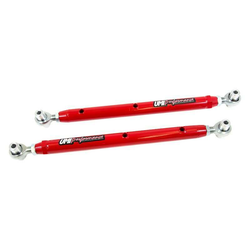 UMI Performance 1978-1988 GM G-Body Double Adjustable Lower Control Arms with Rod Ends - 3027-R