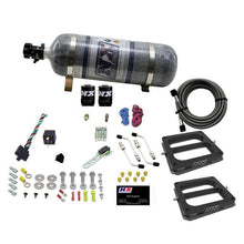 Nitrous Express Dual/Dominator/Alcohol (50-100-150-200-250-300Hp) With Composite Bottle - 30275-12