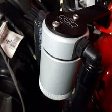 J&L 3029D-C 2015-2020 Mustang 2.3L Ecoboost Driver Side 3.0 Oil Separator (Clear Anodized)