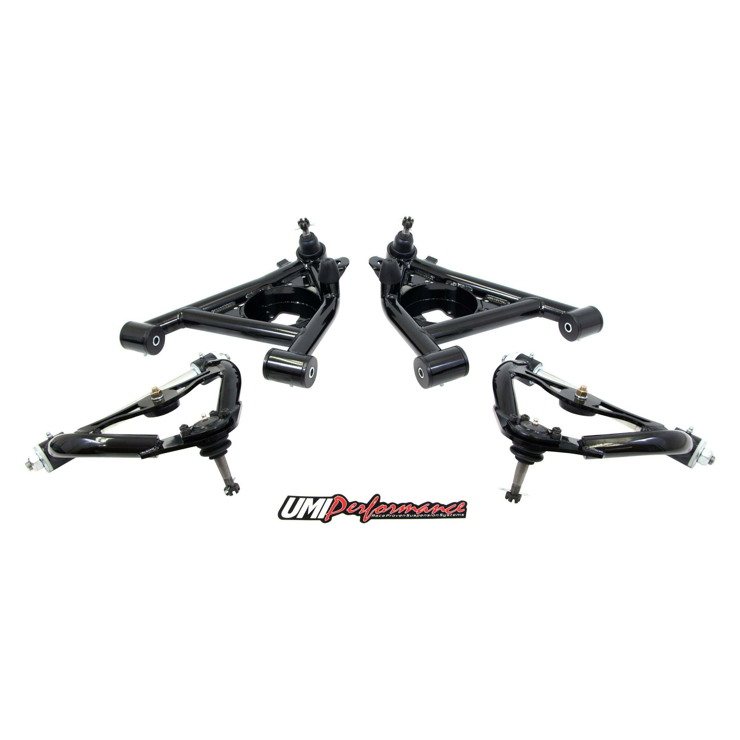 UMI Performance 1978-1988 G-Body, S10 Tubular Front Upper & Lower A-Arms, Poly - 303133-1-B