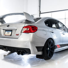 AWE Tuning Subaru STI VA / WRX GV / STI GV Sedan Touring Edition Exhaust - Diamond Black Tip (102mm) - 3015-43108