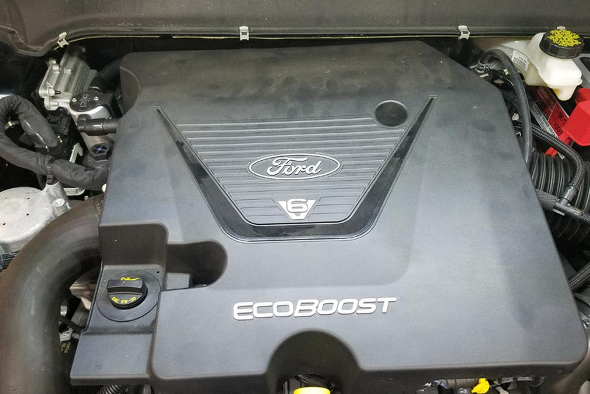 J&L 3034P-C J&L 3.0 Oil Separator Pass Side -Clear (2017-2018 Fusion 2.7 Ecoboost )
