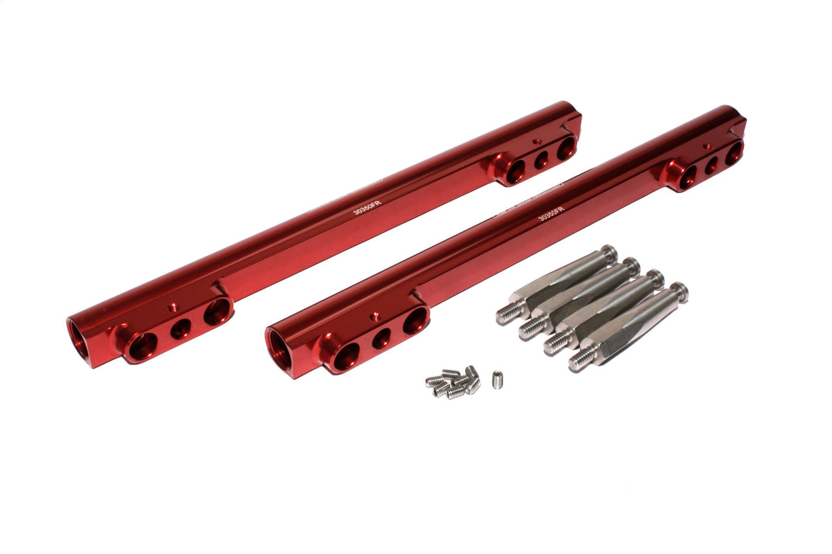 FAST Billet Fuel Rail Kit For Efi 4150 Flange Small Block Chevrolet Manifolds - 30350