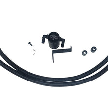 J&L 3037D-B 3.0 Oil Separator Drivers Side - Black Anodized (2019+ Ford Ranger 2.3L Ecoboost)